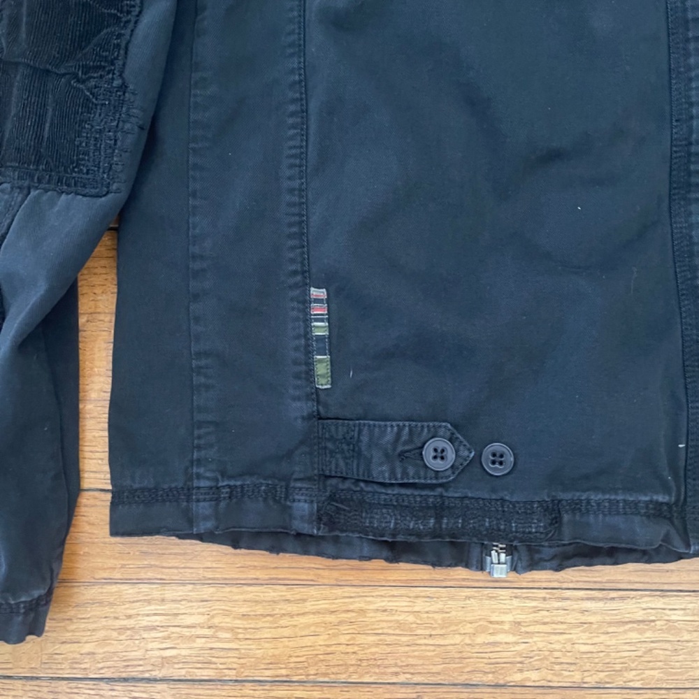 Vintage Triple Five Soul Punk Moto Military Epaulette 90's Jacket - Picture 11 of 14